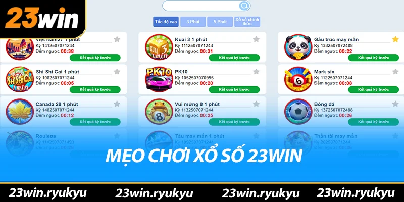 Xổ Số 23win - Cập Nhật Kết Quả Xác Thực, Tỷ Lệ Hấp Dẫn 1:99 - QENIX