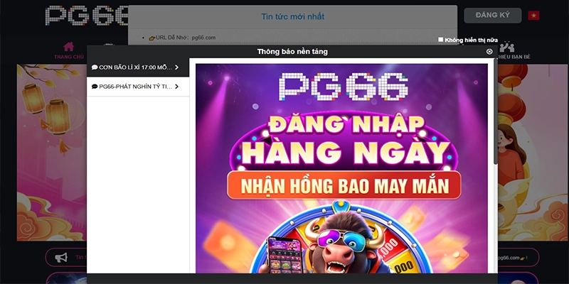 PG66 – Cổng Game Mới Nổi 2026 Liệu Có Uy Tín Như Lời Đồn - QENIX