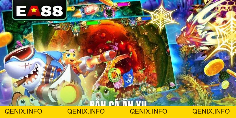 Bắn Cá EA88 - Chinh Phục Đại Dương Rinh Thưởng Cực Khủng - QENIX