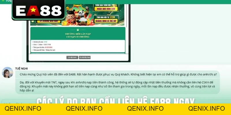 Hướng Dẫn Liên Hệ EA88 An Toàn - Hỗ Trợ Hội Viên 24/7 - QENIX