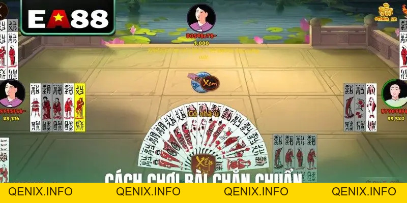 Cách Chơi Bài Chắn: Quy Tắc Chia Bài, Bốc Cái, Ù, Xướng - QENIX