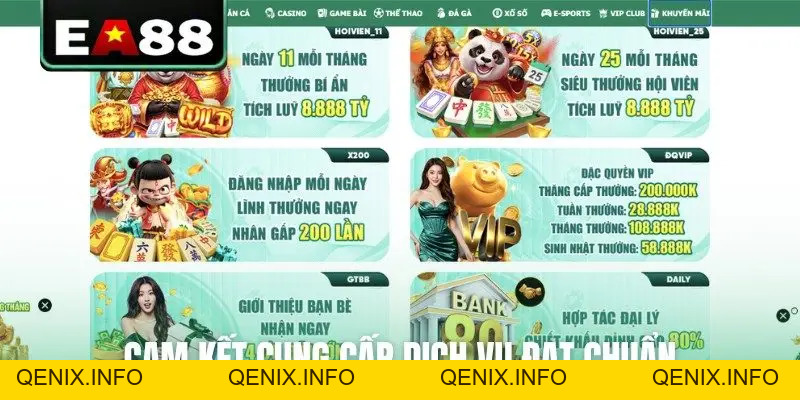 Ea88 Có Uy Tín Không? 4+ Minh Chứng Khẳng Định Độ Tin Cậy - QENIX