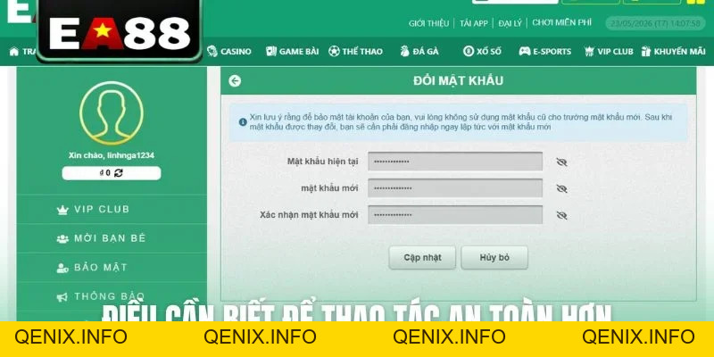 Hướng Dẫn Đăng Nhập EA88 Nhanh Chóng Và An Toàn - QENIX