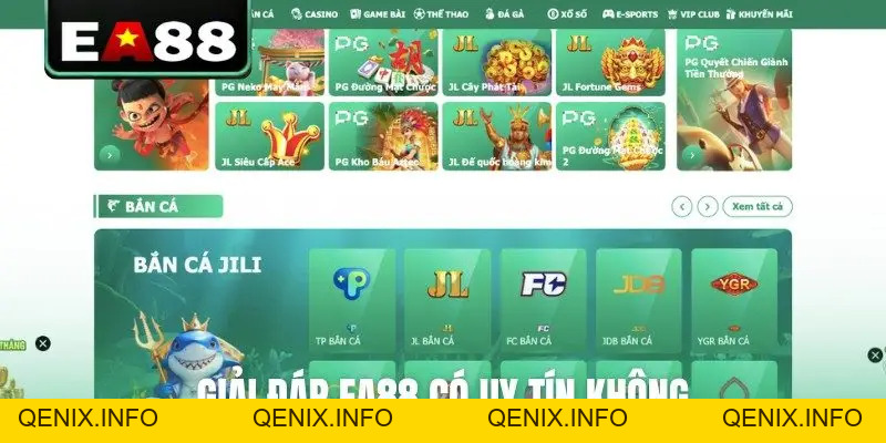 Ea88 Có Uy Tín Không? 4+ Minh Chứng Khẳng Định Độ Tin Cậy - QENIX