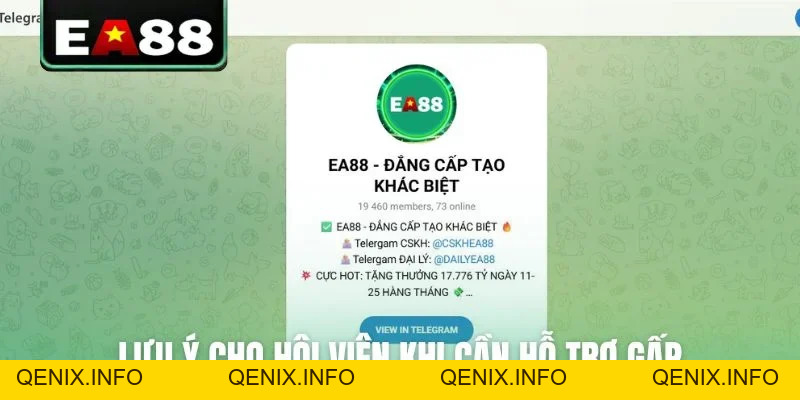 Hướng Dẫn Liên Hệ EA88 An Toàn - Hỗ Trợ Hội Viên 24/7 - QENIX