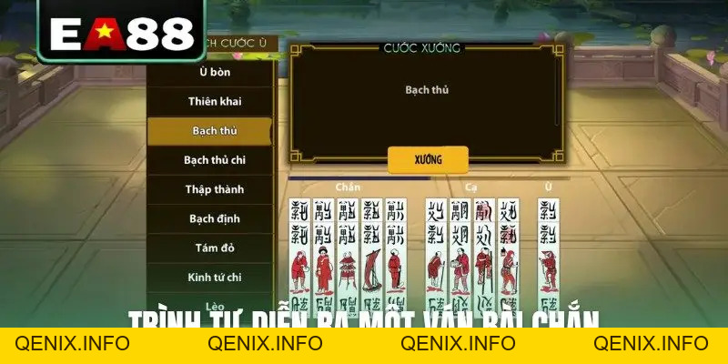 Cách Chơi Bài Chắn: Quy Tắc Chia Bài, Bốc Cái, Ù, Xướng - QENIX
