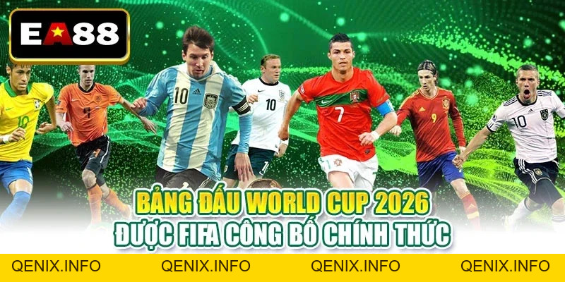 Bảng Đấu World Cup 2026 – Toàn Bộ 12 Bảng Từ A Đến L - QENIX